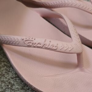 Archies Women's Pink Flip Flops